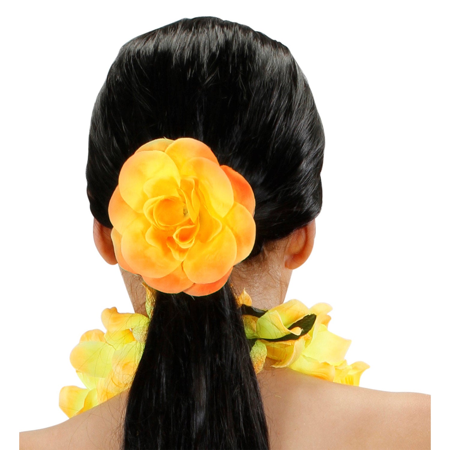das-kost-mland-haargummi-blume-gelb-sommer-accessoire image 7