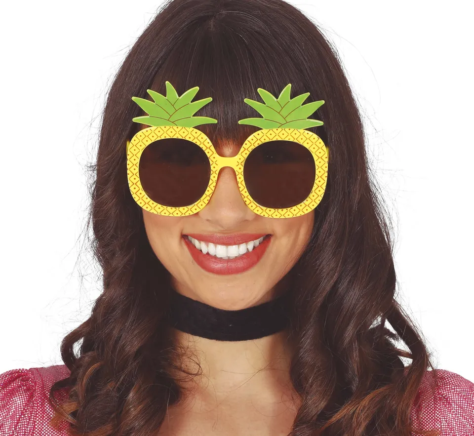 das-kost-mland-herren-partybrille-ananas-hawaii-kost-m image 1