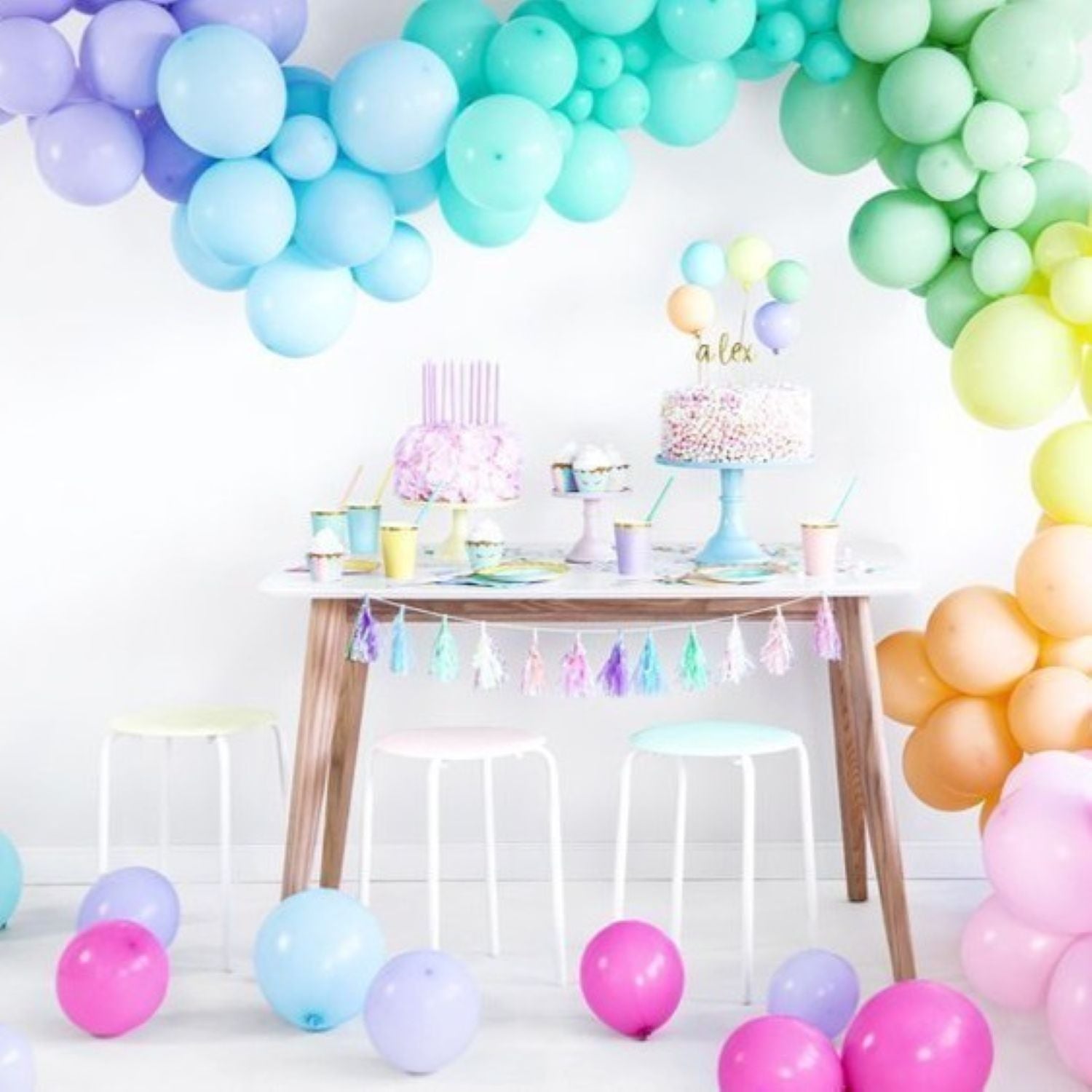 uni-pastell-luftballon-12cm-baby-pink-100-st-ck-latex image 4