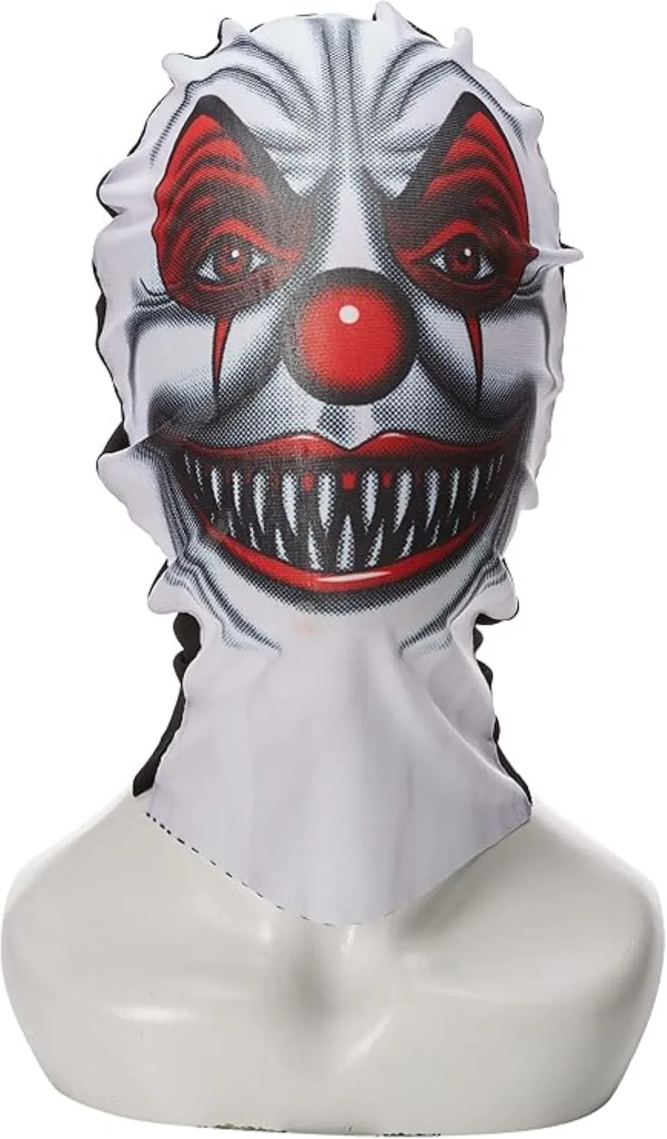 das-kost-mland-scary-clown-see-through-maske-horror-clown image 1