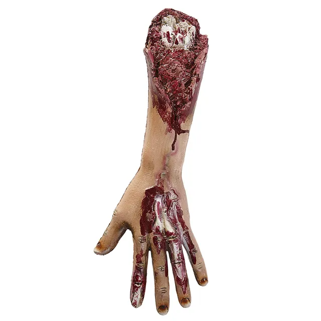 das-kost-mland-arm-abgetrennt-41cm-halloween-horror-deko image 1