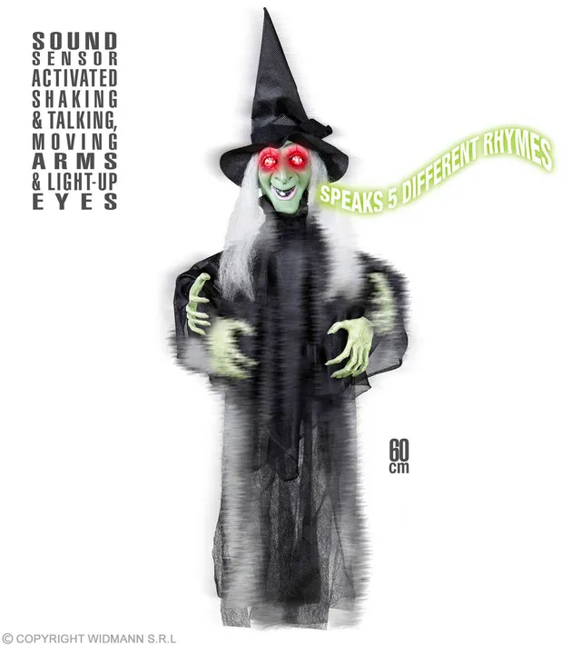 das-kost-mland-halloween-hexe-sprechend-60-cm-mit-leuchtaugen image 1