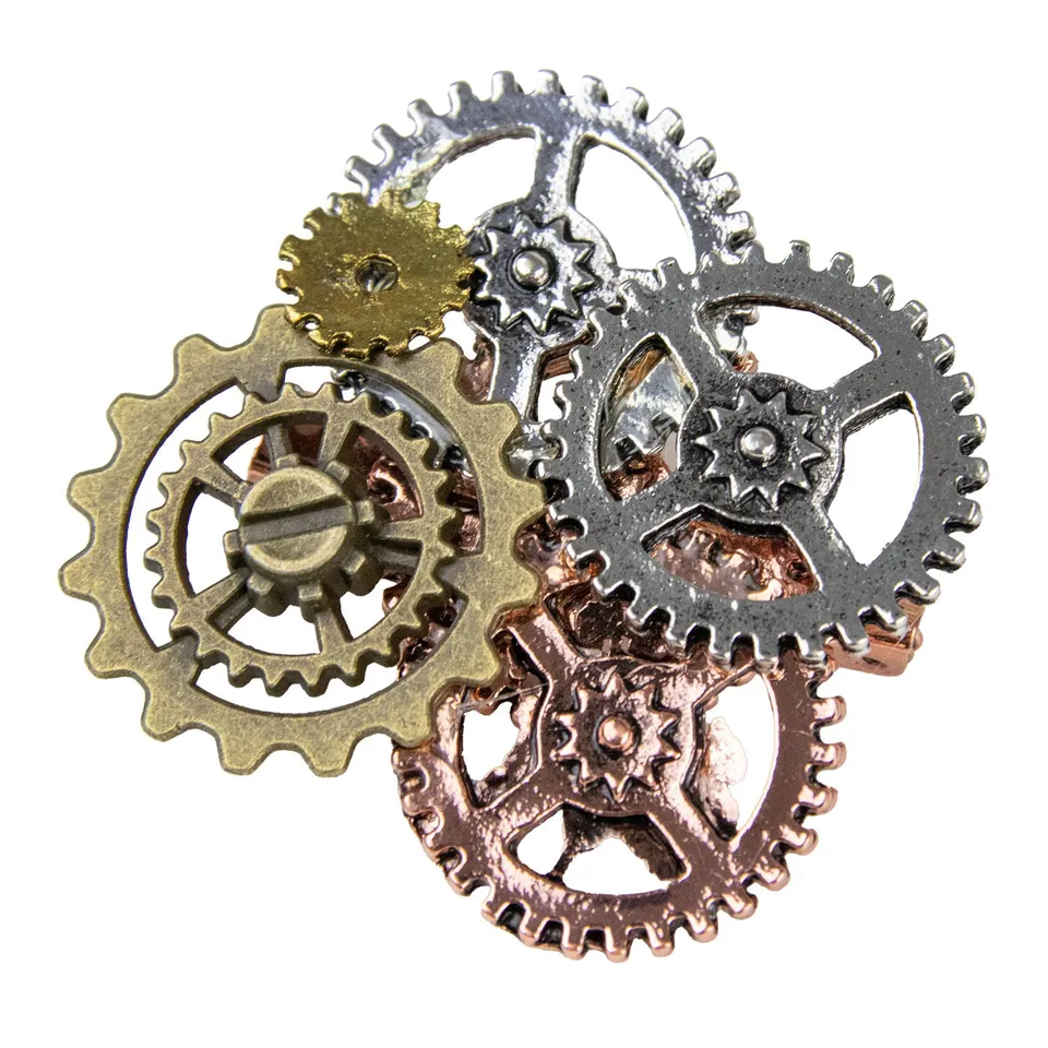 steampunk-zahnr-der-brosche-414015-bronze-accessoire image 1