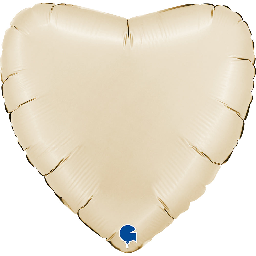 herz-folienballon-56cm-creme-satin image 1