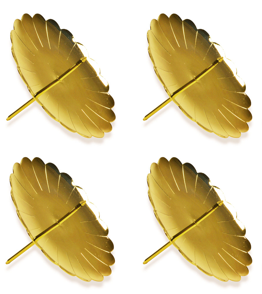 das-kost-mland-adventskerzenhalter-gold-4-stk-75-mm-metall image 2