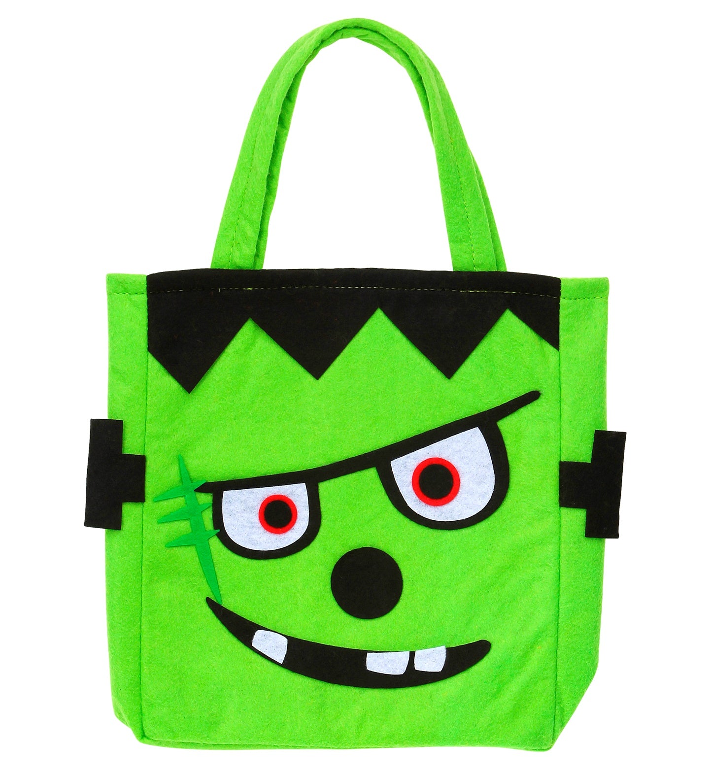 das-kost-mland-accessoires-halloween-tasche-frankenstein-gr-n image 1