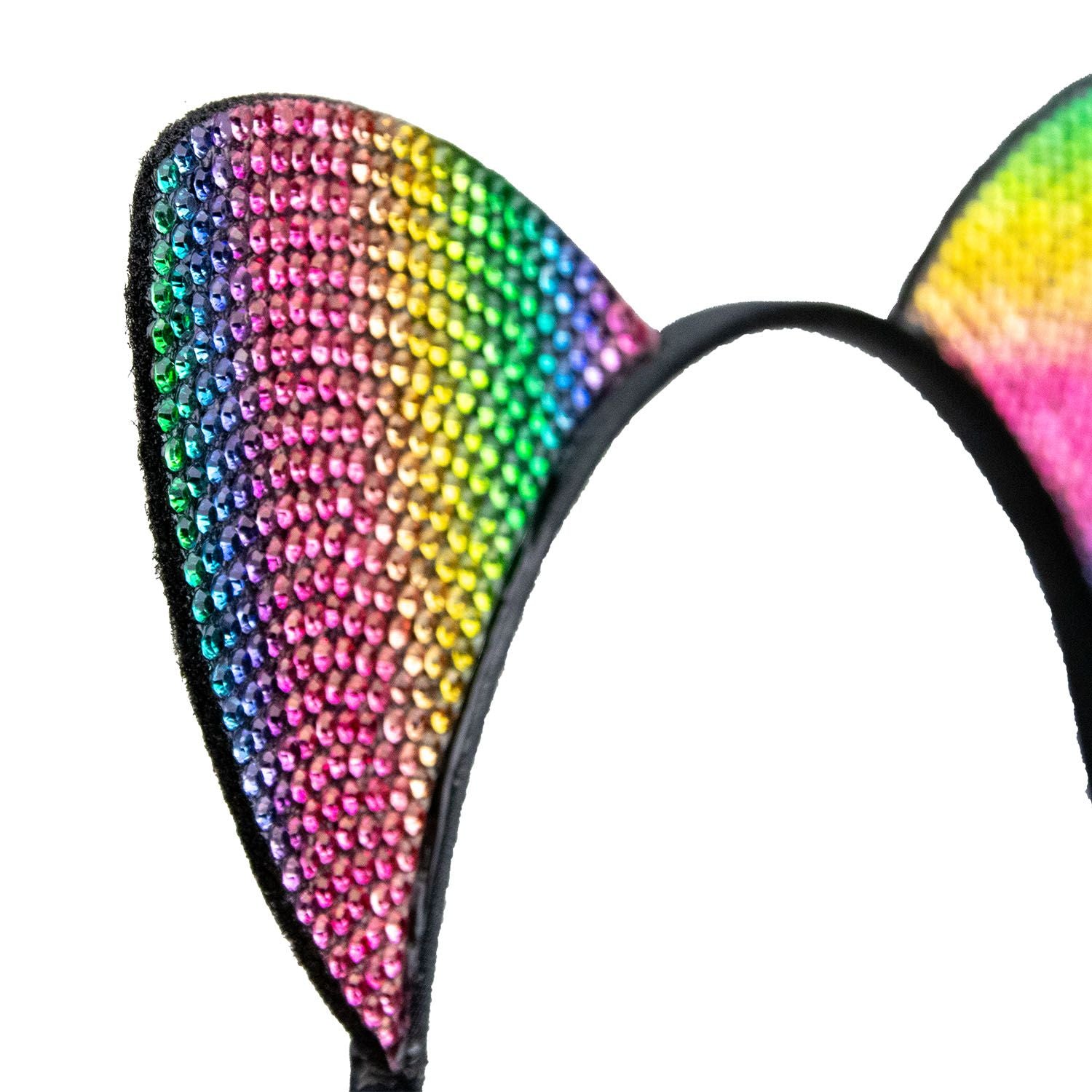 das-kost-mland-rainbow-katzenohren-haarreif-glitzer-bunt image 8