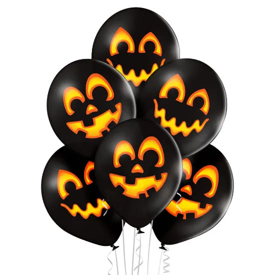 das-kost-mland-luftballon-k-rbis-30-cm-schwarz-pastell-6-stk image 1