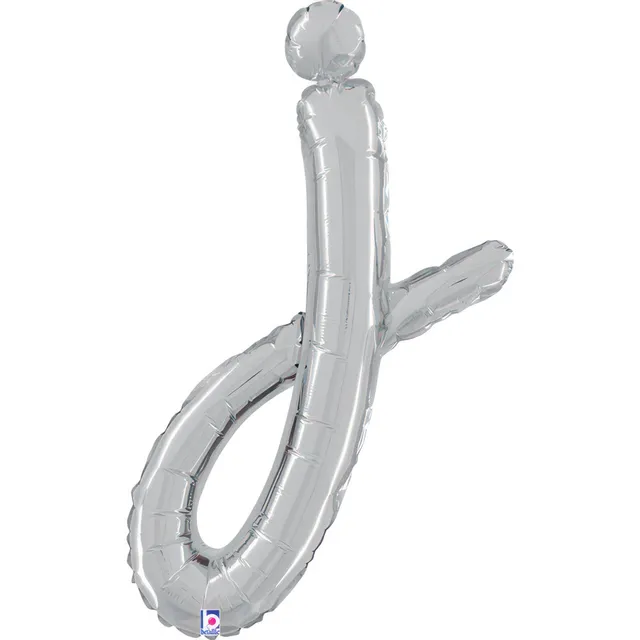 grabo-folienballon-buchstabe-j-skript-silber-61-cm image 1