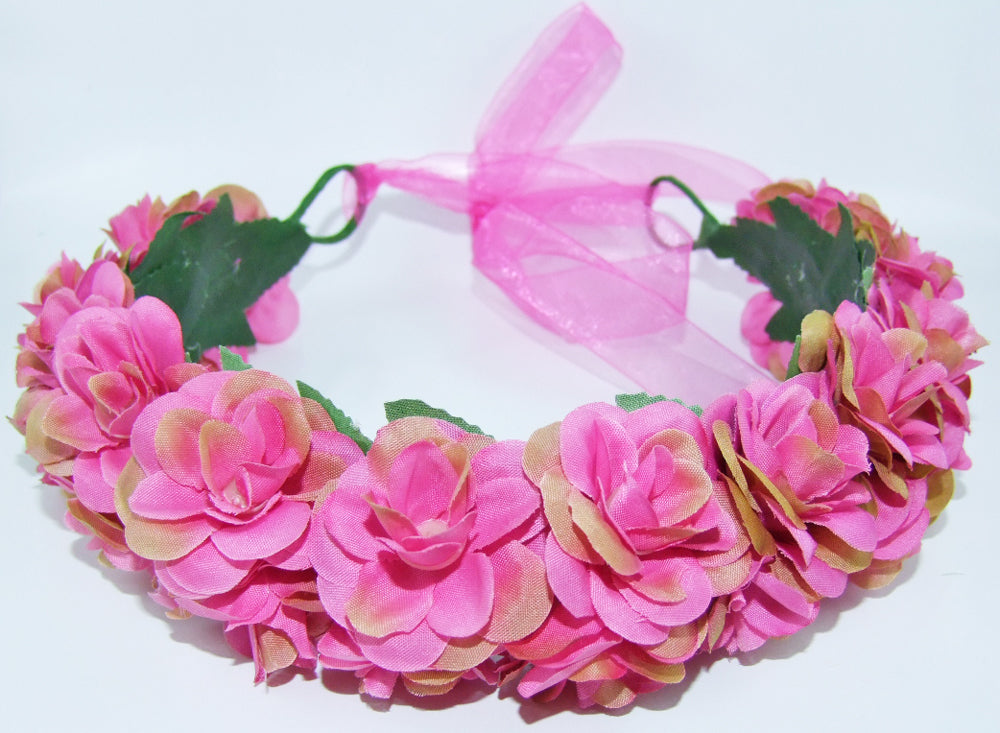 das-kost-mland-dekorationen-blumenkranz-rosen-pink-binden image 2