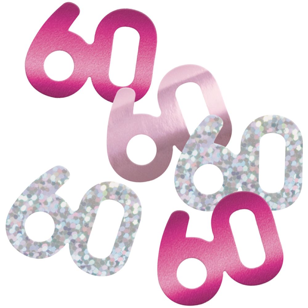 das-kost-mland-dekorationen-konfetti-glitz-14g-pink-tischdeko image 1