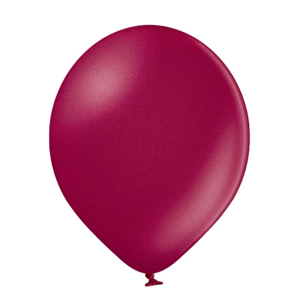 das-kost-mland-luftballon-metallic-pflaumenrot-30cm-25-stk image 2