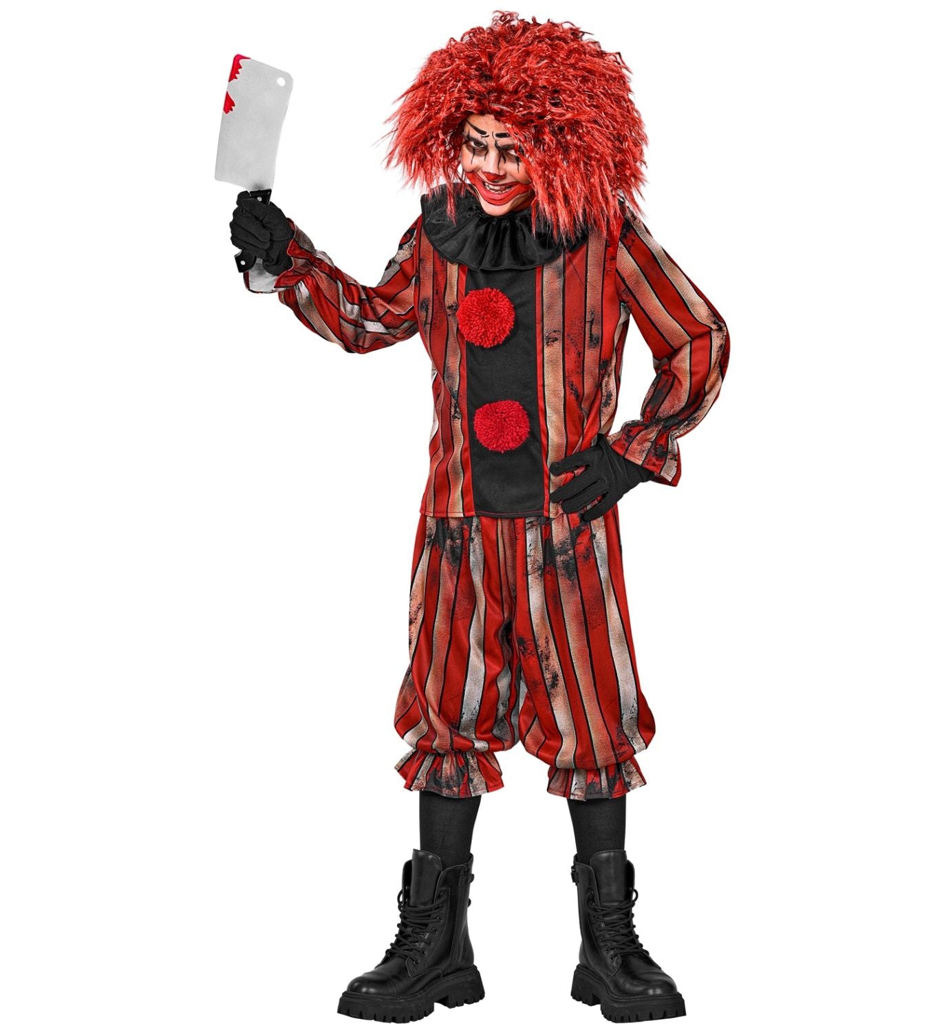 das-kost-mland-wicked-clown-horror-clown-jungen-3-tlg-gr-140 image 7
