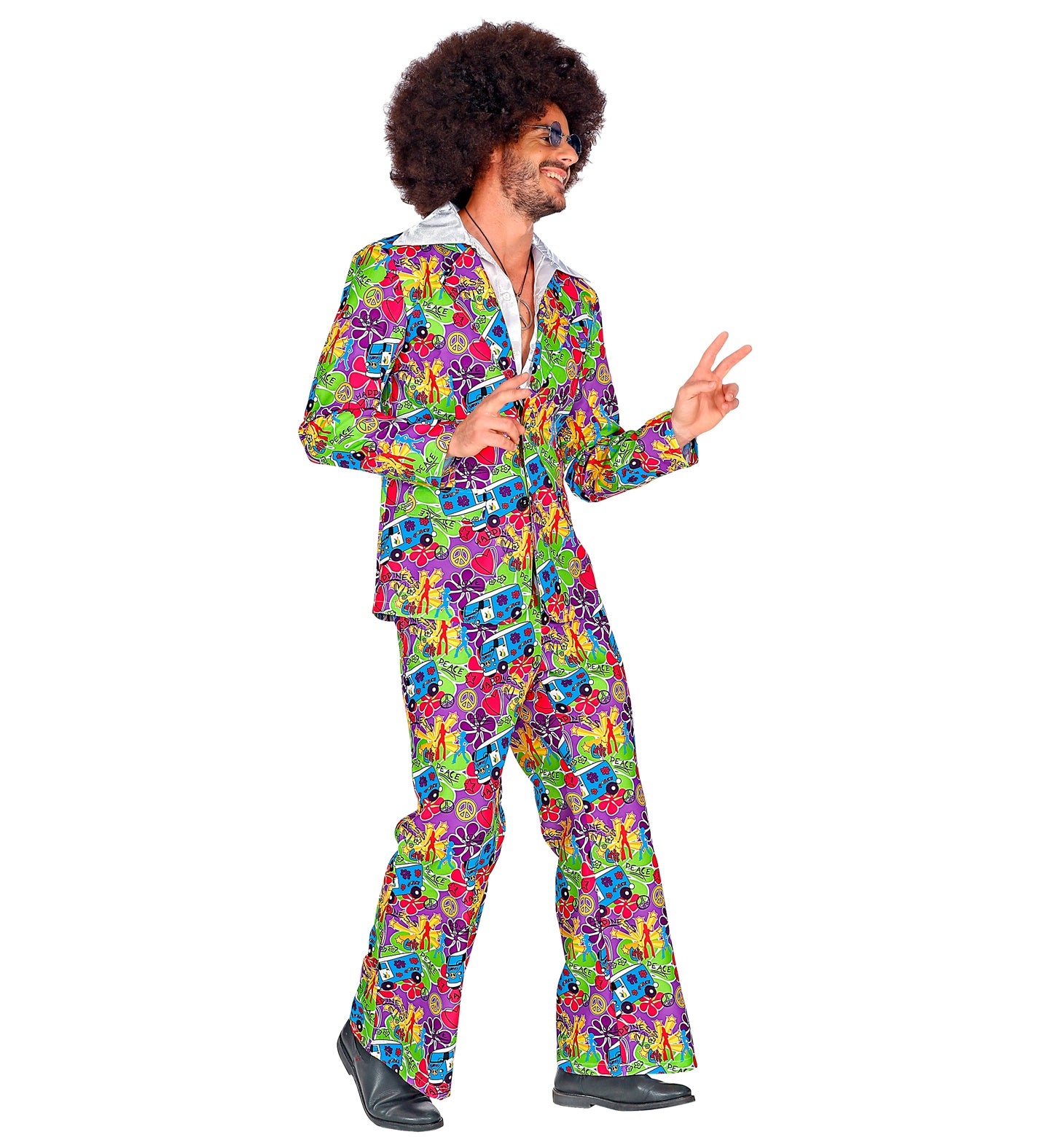 das-kost-mland-groovy-hippie-anzug-herren-bunt-gr-l image 3