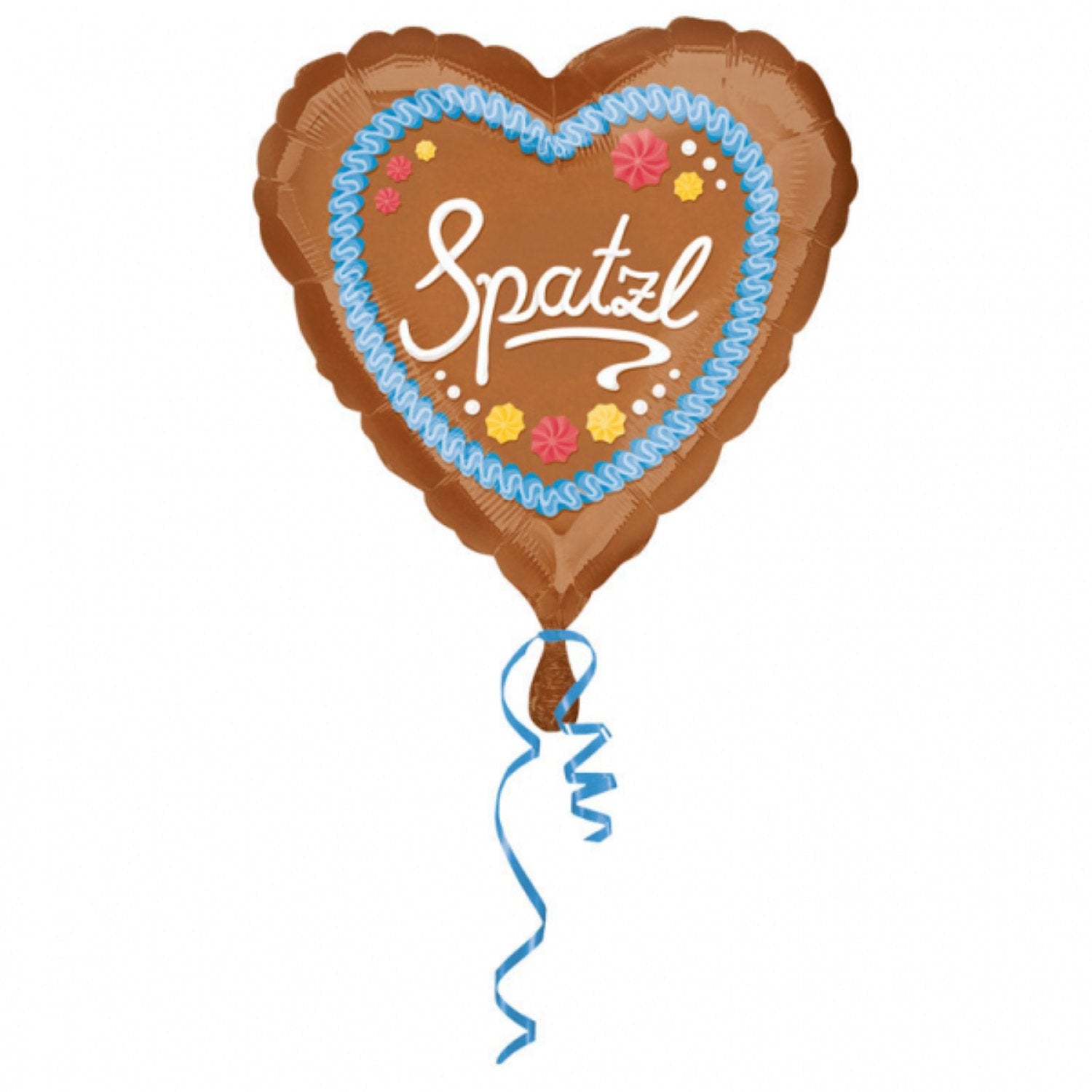 das-kost-mland-deko-folienballon-herz-spatzl-43-cm image 2