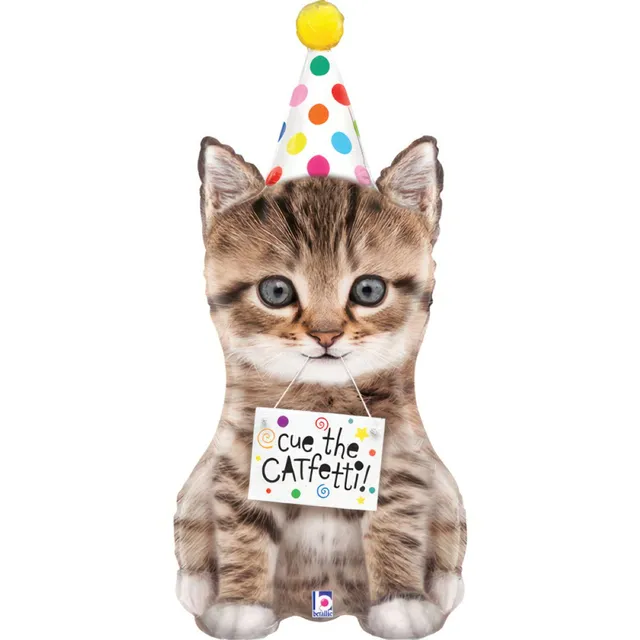 das-kost-mland-folienballon-katze-cue-the-catfetti-104cm image 1