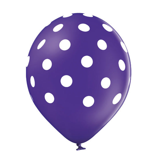 das-kost-mland-luftballon-30cm-polka-dots-mix-6-st-ck image 7