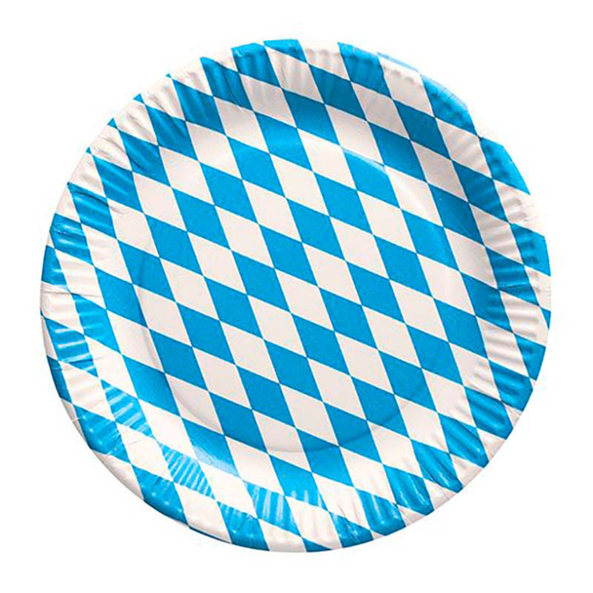 das-kost-mland-dekorationen-pappteller-bayerisch-raute-23-cm-50-st image 1