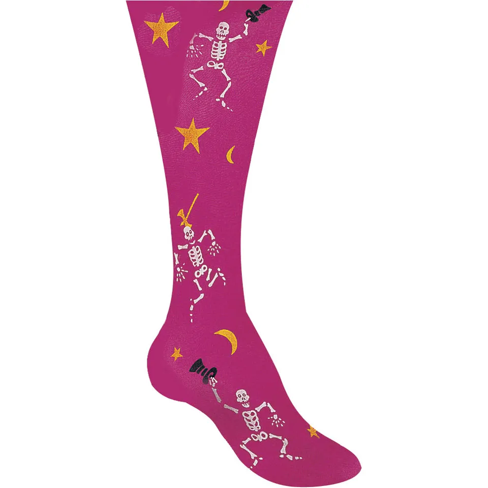 das-kost-mland-kid-skelette-strumpfhose-kinder-halloween-schwarz image 1