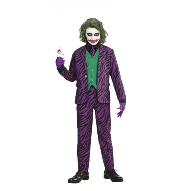 das-kost-mland-evil-clown-jungen-kost-m-jacke-weste-hose-gr-116-164 image 1
