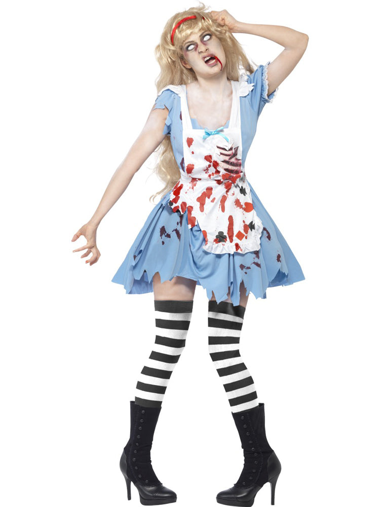 das-kost-mland-damen-zombie-malice-kost-m-blutiges-kleid-halloween image 4