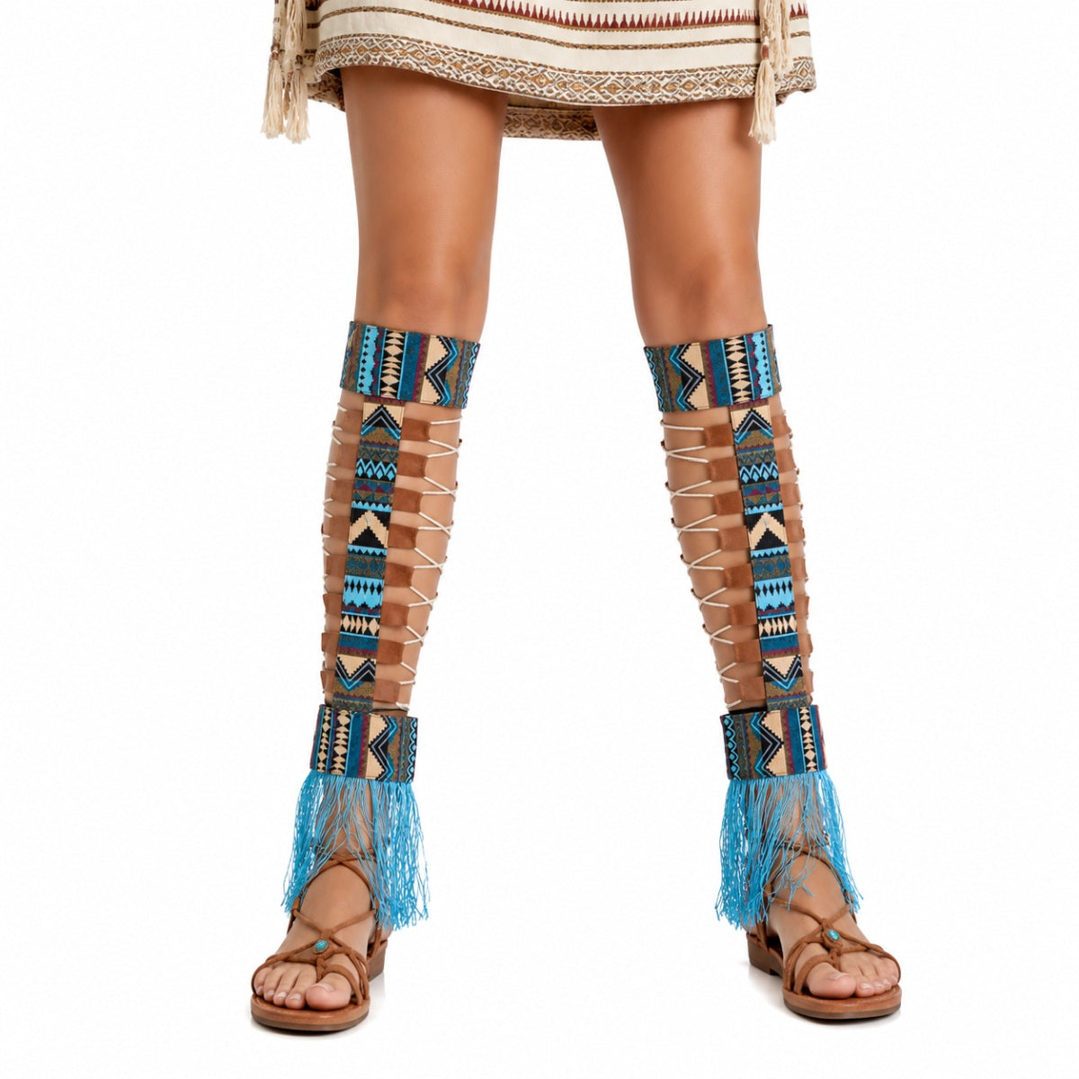 das-kost-mland-accessoires-cherokee-beinstulpen-indianerin image 2