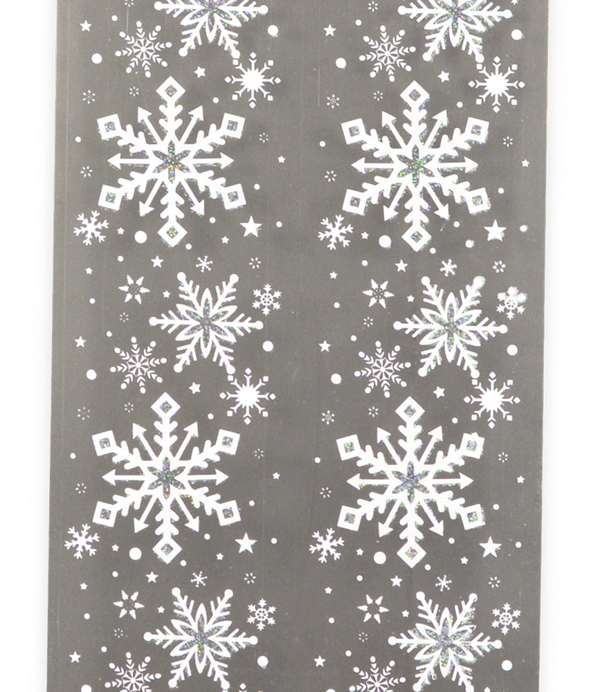 riffelmacher-schneeflockenbanner-fensterdeko-wei-glitter-60cm image 2