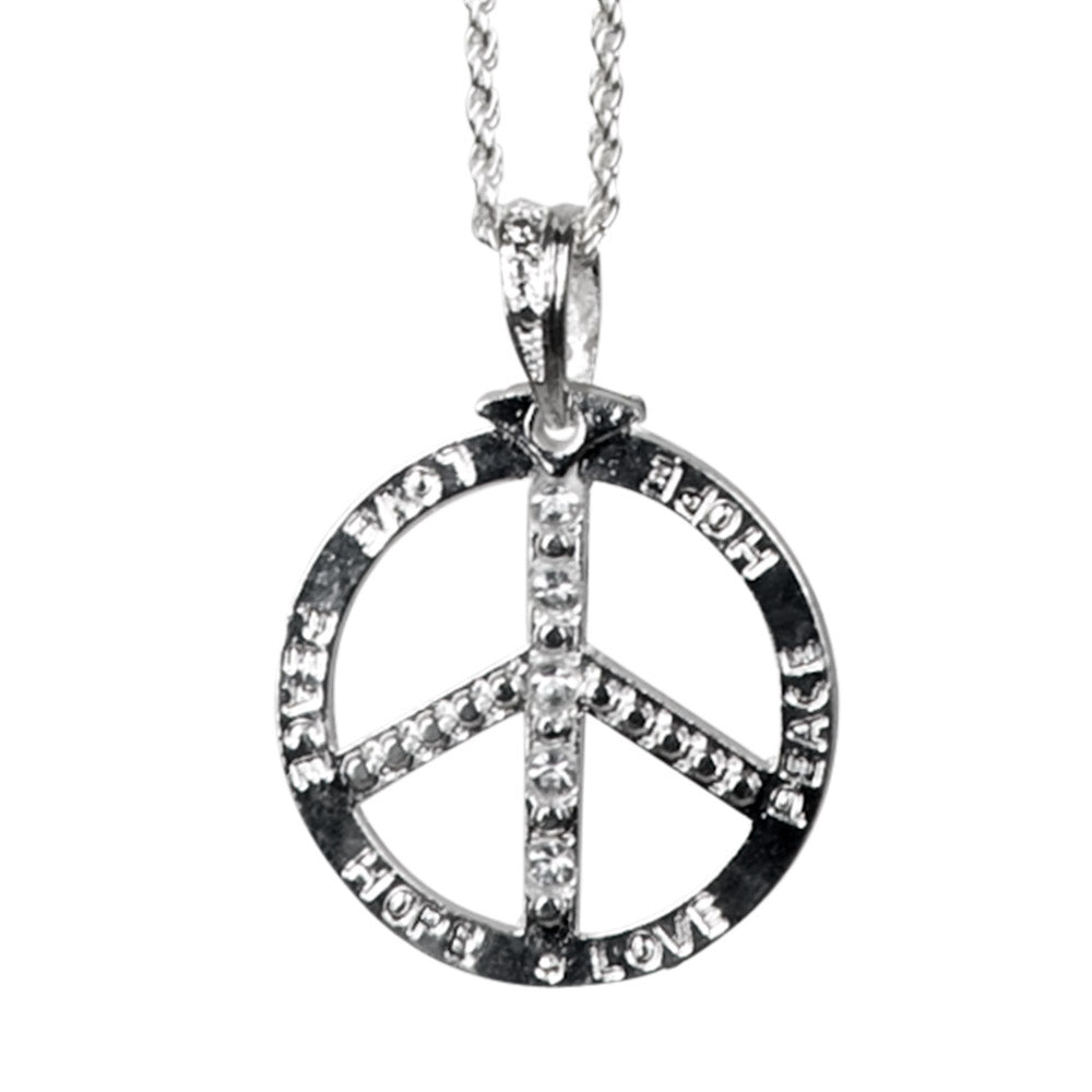 das-kost-mland-love-peace-hope-hippie-halskette-silber image 3