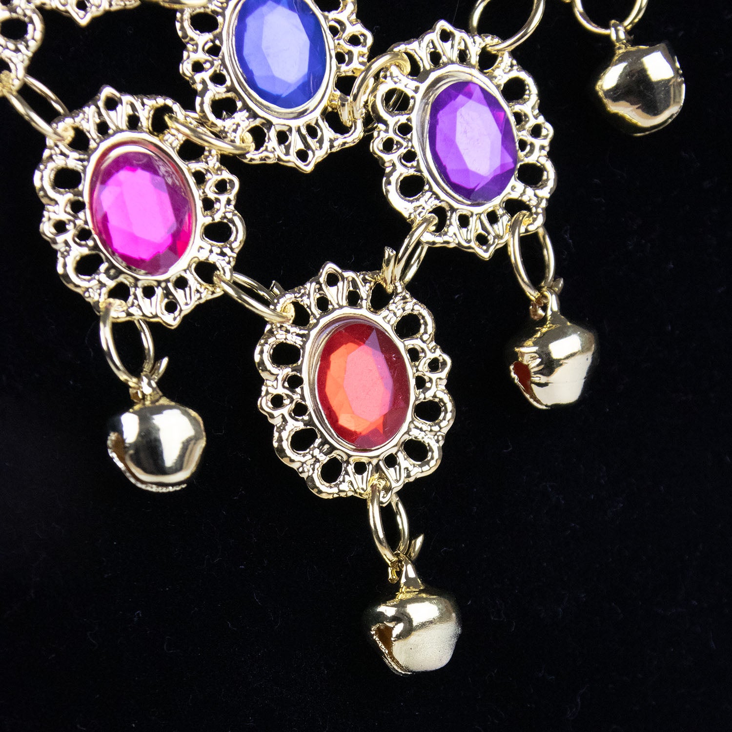 das-kost-mland-accessoires-strass-halskette-orient-gold-bunt-set image 8