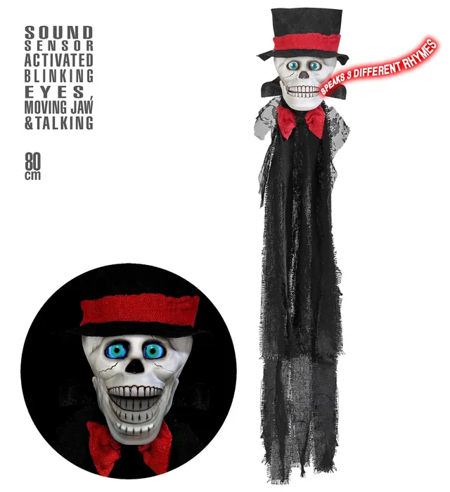 das-kost-mland-totenkopf-br-utigam-h-ngefigur-80cm-halloween image 1