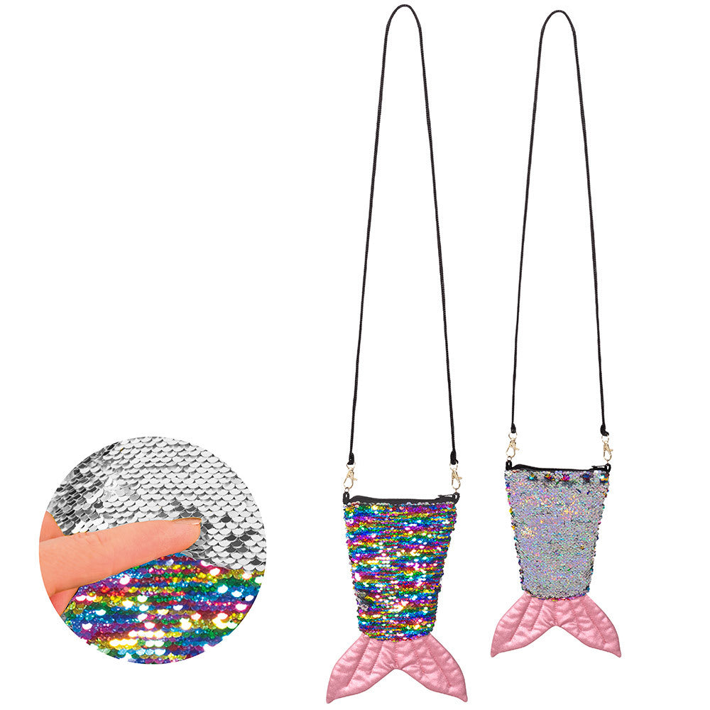 das-kost-mland-accessoires-meerjungfrau-pailletten-handtasche-bunt image 2