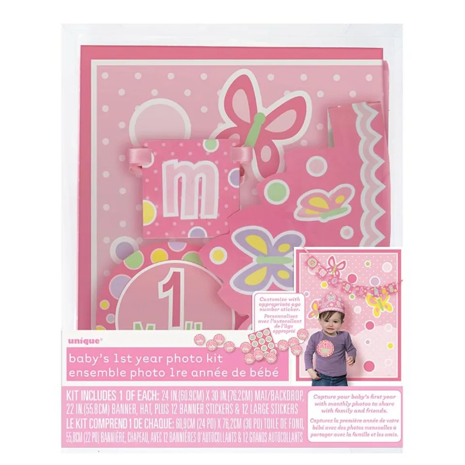 das-kost-mland-foto-props-baby-girl-babyparty-1-geburtstag image 1