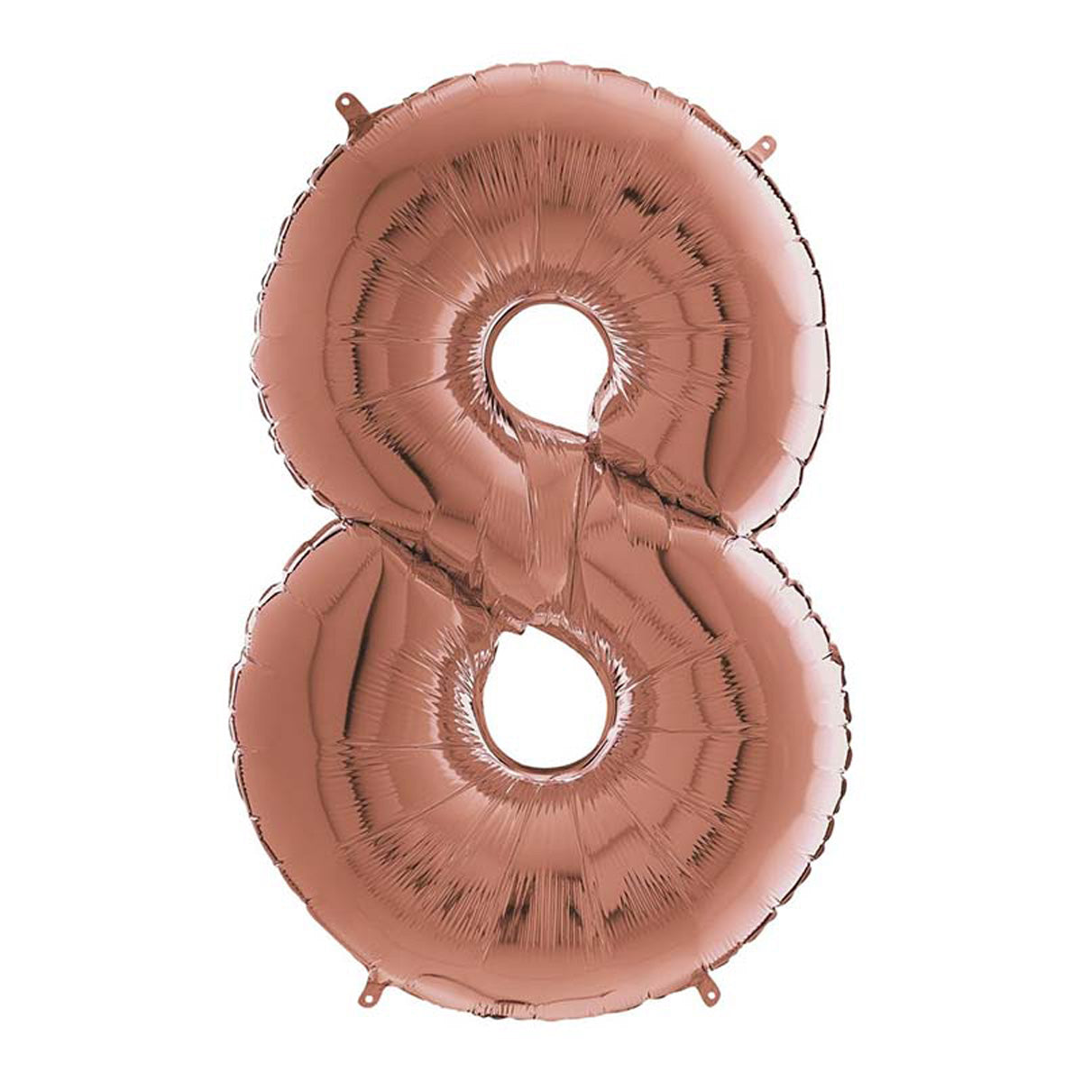 das-kost-mland-riesenzahl-folienballon-rosegold-66cm-8 image 1