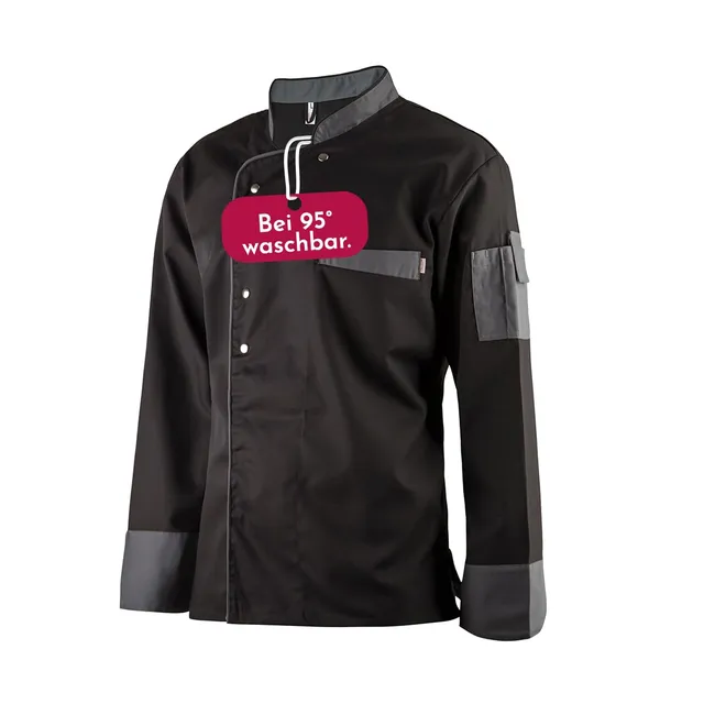 clinotest-herren-kochjacke-langarm-wei-gr-l-kochfest image 1