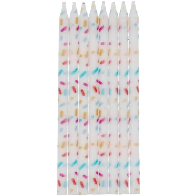 das-kost-mland-cozy-sprinkles-kerzen-10cm-24-stk-mehrfarbig image 1