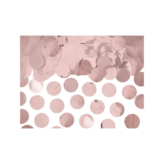das-kost-mland-konfetti-kreise-rosegold-15-g-partydeko image 1