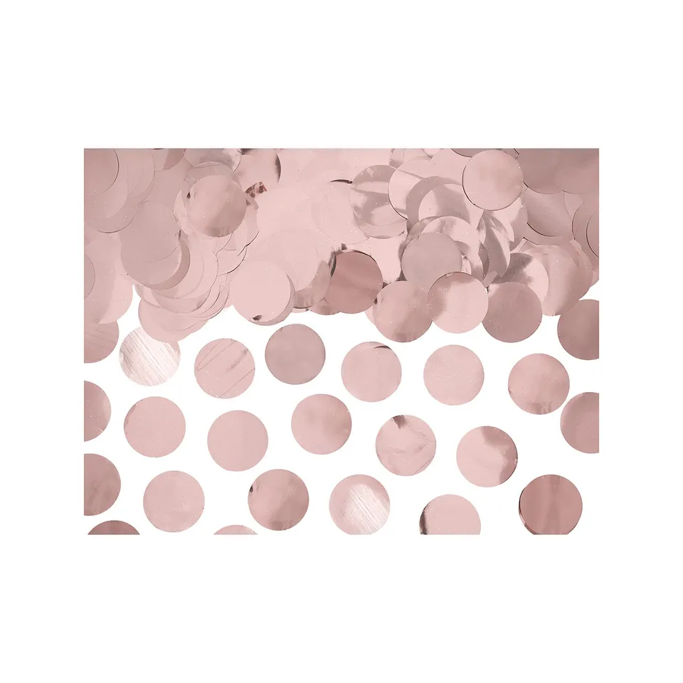 das-kost-mland-konfetti-kreise-rosegold-15-g-partydeko image 1