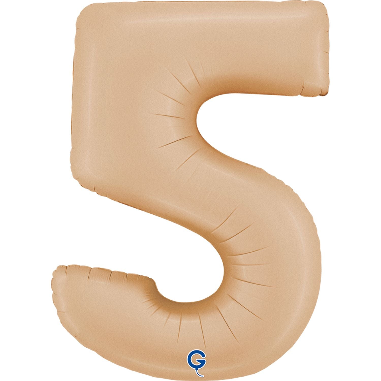 das-kost-mland-riesenzahl-folienballon-102-cm-satin-nude image 7
