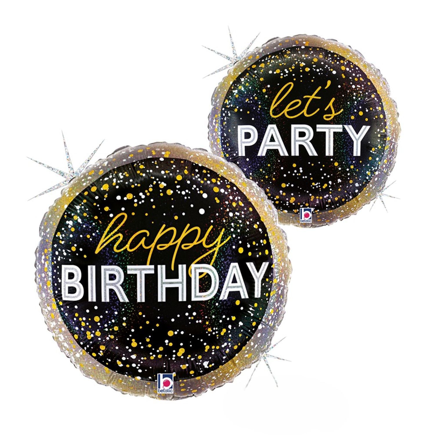 folienballon-happy-birthday-let-s-party-holog-46cm image 1