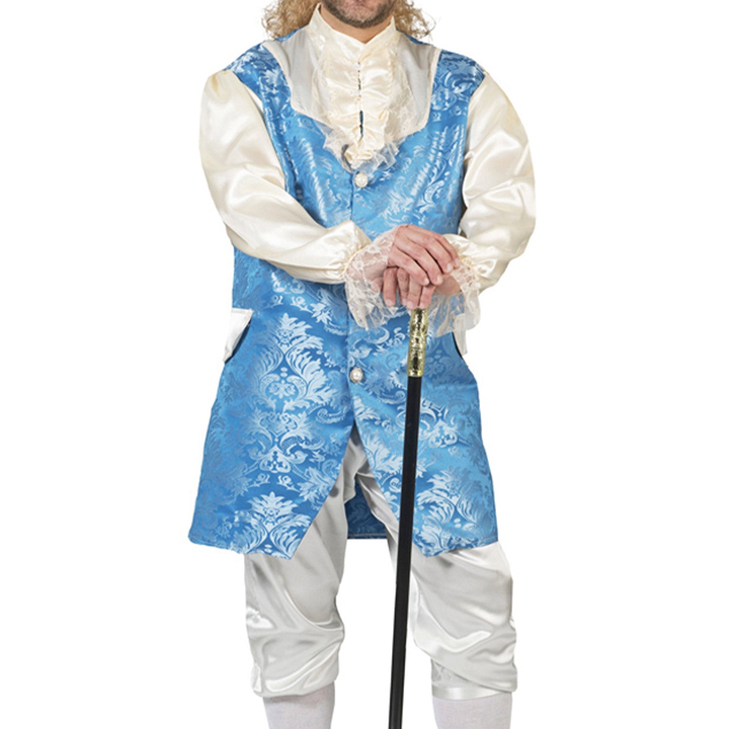 das-kost-mland-johannes-barock-kost-m-herren-hellblau-weste image 2