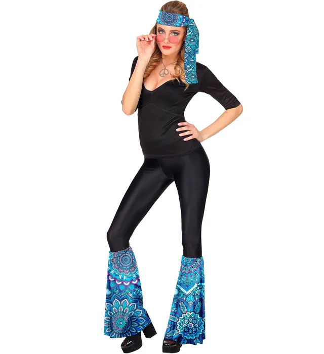 das-kost-mland-mandala-60er-set-stirnband-stulpen-blau image 1