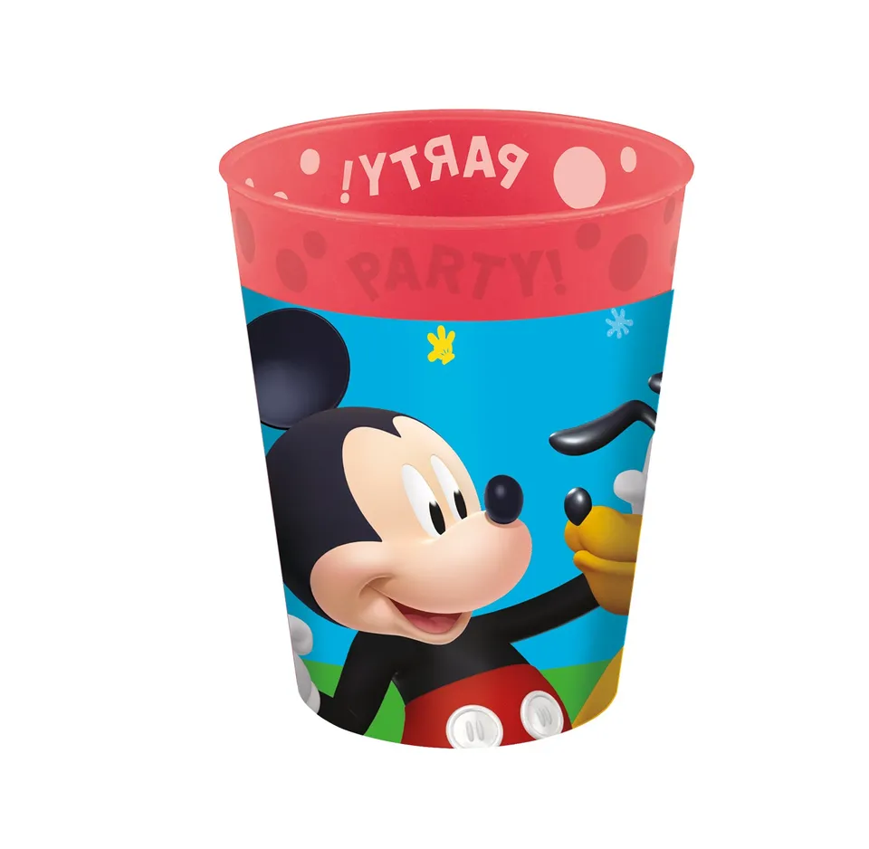 das-kost-mland-mickey-mehrweg-becher-250-ml-4-st-ck-partybecher image 1
