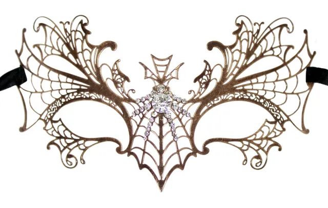 das-kost-mland-accessoires-amanda-augenmaske-antik-bronze-strass image 1