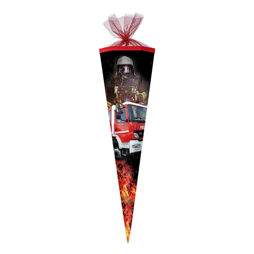 das-kost-mland-dekorationen-schult-te-35cm-feuerwehr-pappe image 1