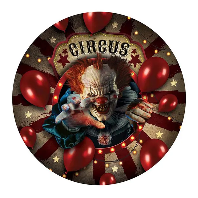 das-kost-mland-pappteller-horror-clown-23-cm-6-stk image 1