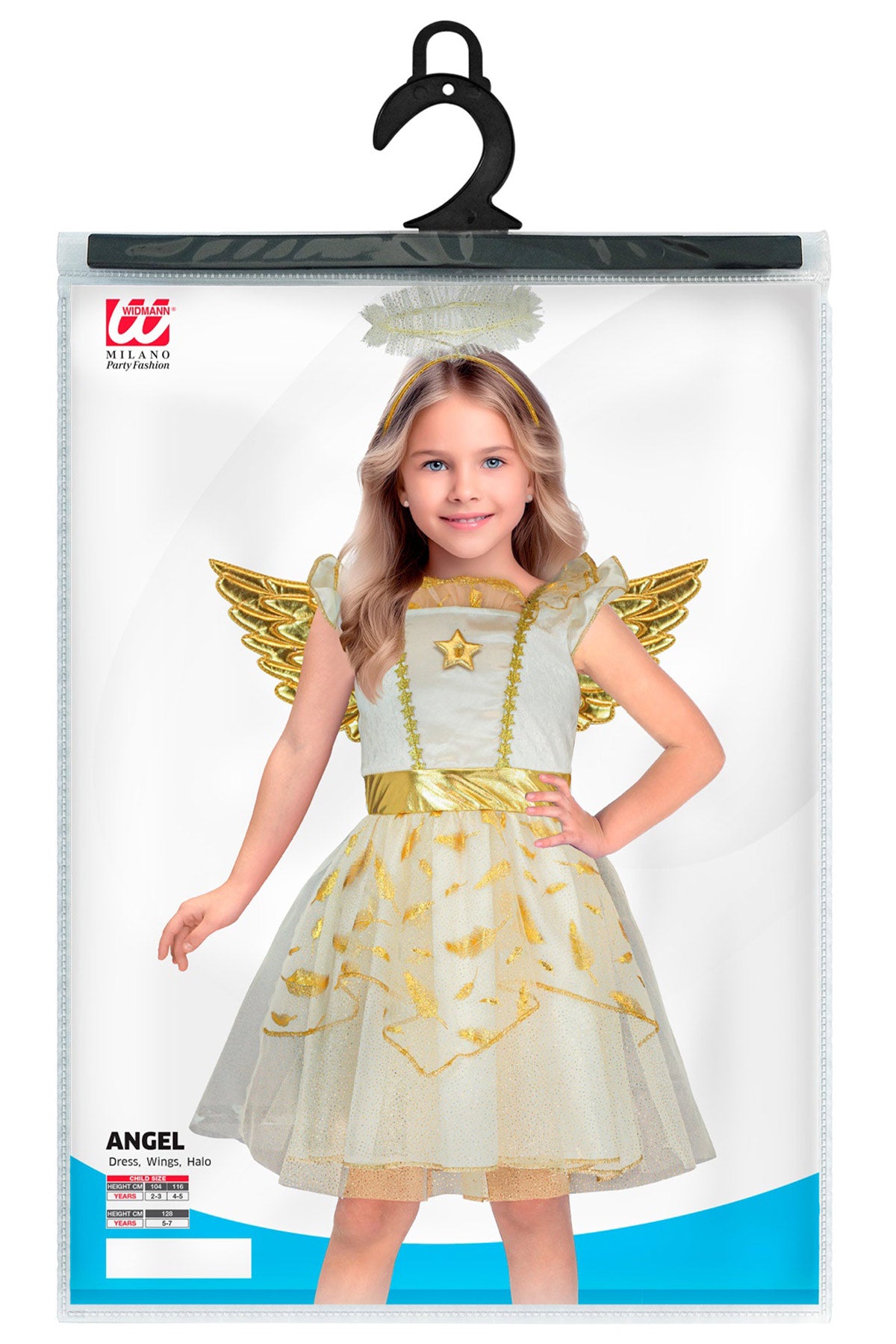 das-kost-mland-engel-kost-m-kinder-wei-gold-kleid-fl-gel-gr-116 image 7