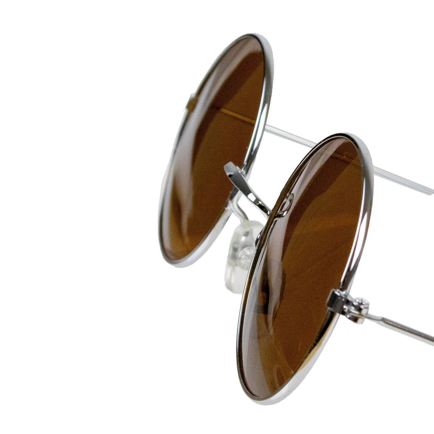 das-kost-mland-lennon-nickelbrille-partybrille-braun-rund image 6