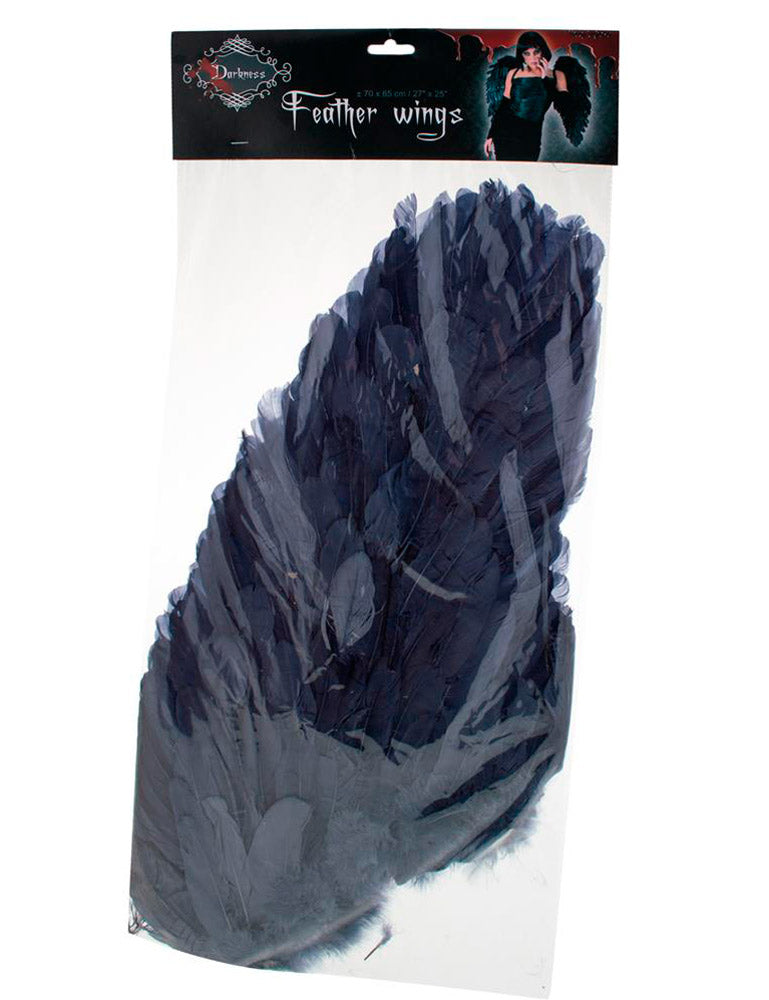 das-kost-mland-engelsfl-gel-federn-grau-70x65-cm image 3