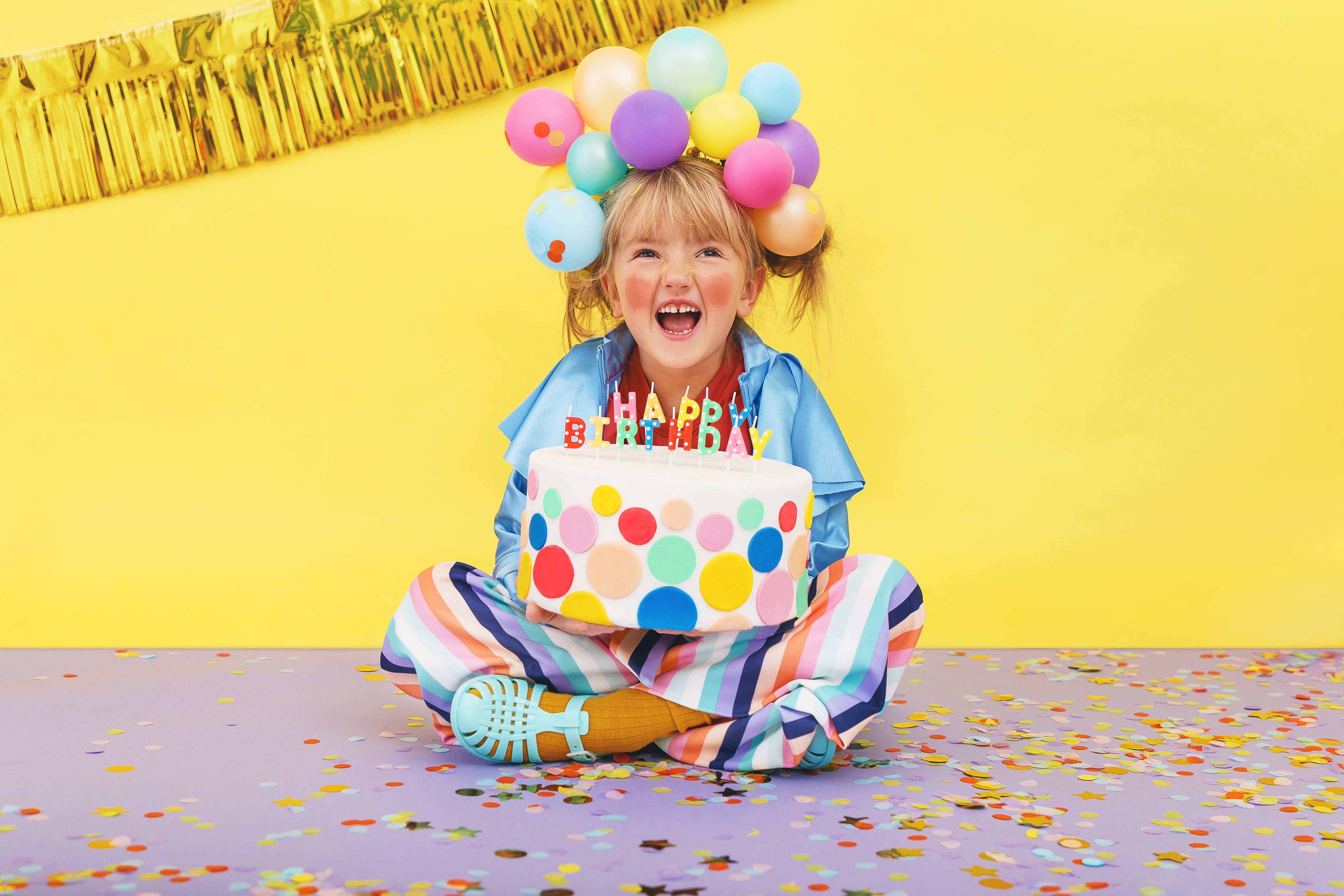 das-kost-mland-happy-birthday-buchstabenkerzen-2-5cm-tortendeko-gold image 2
