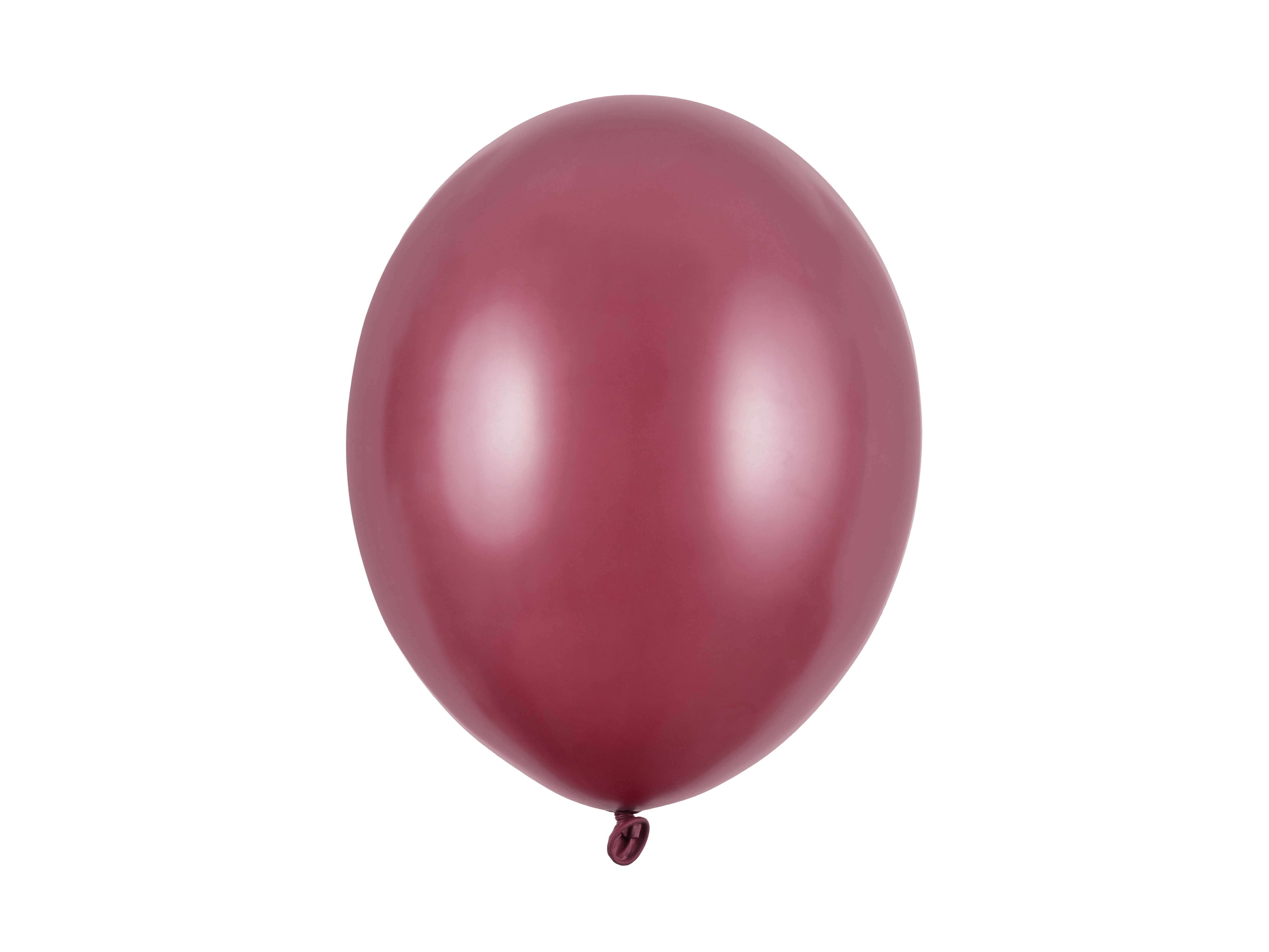 das-kost-mland-uni-metallic-luftballons-kastanienbraun-100er-30cm image 1